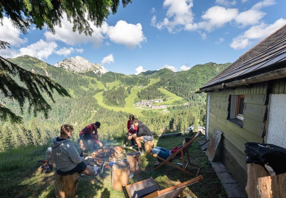 Gemuetliche Huette In Den Bergen Villa Sonnenalpe Nassfeld Eksteriør bilde