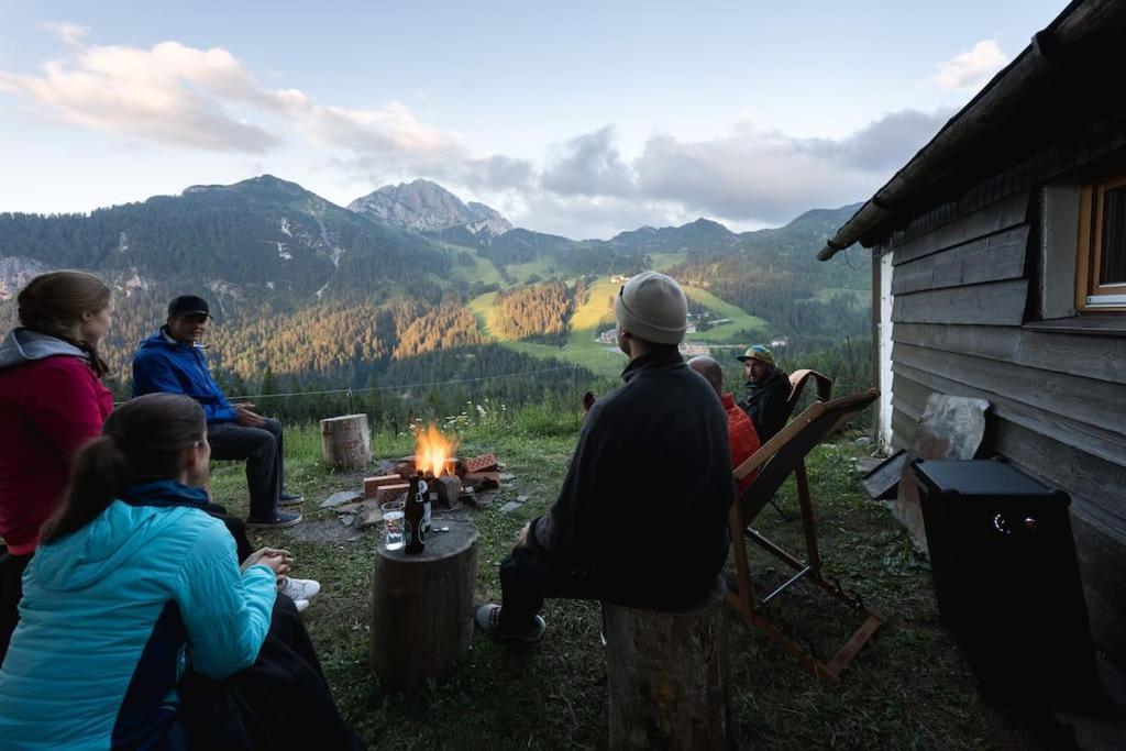 Gemuetliche Huette In Den Bergen Villa Sonnenalpe Nassfeld Eksteriør bilde